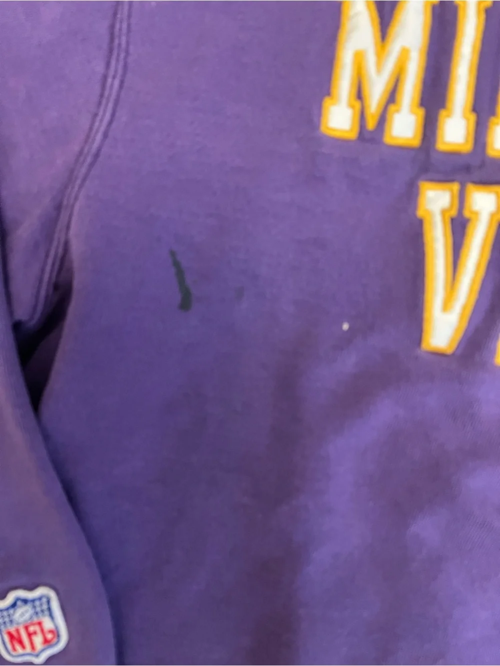 Champion Minnesota Vikings Purple Crewneck Sweatshirt vintage
